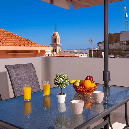 White & Gray Apartment Rethymno (Crete)
